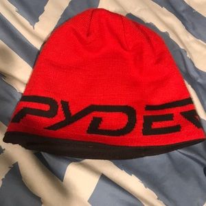 Spyder reversible kids hat